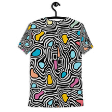 Load image into Gallery viewer, Neon Swirl Athletic T-shirt