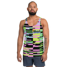Load image into Gallery viewer, Unisex Neon Digital Tank Top