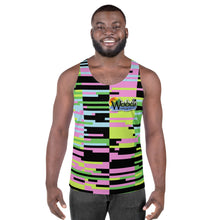 Load image into Gallery viewer, Unisex Neon Digital Tank Top