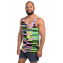 Load image into Gallery viewer, Unisex Neon Digital Tank Top