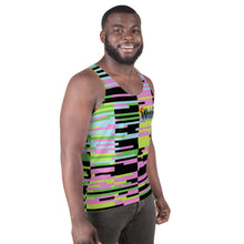 Load image into Gallery viewer, Unisex Neon Digital Tank Top