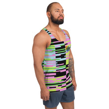 Load image into Gallery viewer, Unisex Neon Digital Tank Top