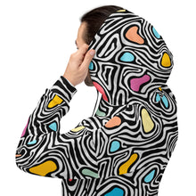 Load image into Gallery viewer, Neon Swirl Unisex Hoodie