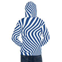 Load image into Gallery viewer, Blue Swirl Unisex Hoodie