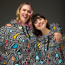 Load image into Gallery viewer, Neon Swirl Unisex Hoodie