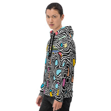 Load image into Gallery viewer, Neon Swirl Unisex Hoodie