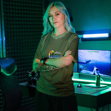 Load image into Gallery viewer, Green unisex sports jersey