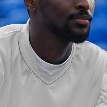 Load image into Gallery viewer, Grey/Green unisex sports jersey