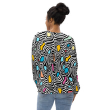 Load image into Gallery viewer, Neon Swirl Unisex Sweatshirt