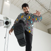 Load image into Gallery viewer, Neon Swirl Unisex Sweatshirt