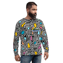 Load image into Gallery viewer, Neon Swirl Unisex Sweatshirt