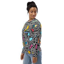 Load image into Gallery viewer, Neon Swirl Unisex Sweatshirt
