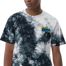 Load image into Gallery viewer, Oversized tie-dye t-shirt Embroidered Logo