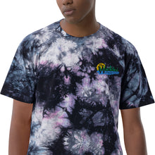 Load image into Gallery viewer, Oversized tie-dye t-shirt Embroidered Logo