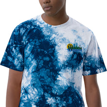 Load image into Gallery viewer, Oversized tie-dye t-shirt Embroidered Logo