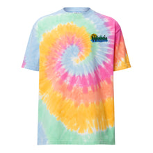 Load image into Gallery viewer, Oversized tie-dye t-shirt Embroidered Logo