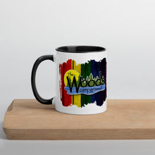 Load image into Gallery viewer, Camp Cup with Rainbow Woods Logo