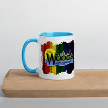 Load image into Gallery viewer, Camp Cup with Rainbow Woods Logo