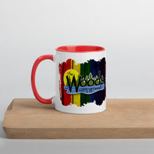 Load image into Gallery viewer, Camp Cup with Rainbow Woods Logo
