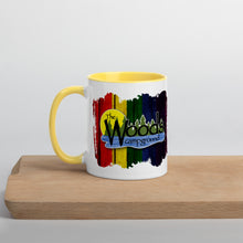 Load image into Gallery viewer, Camp Cup with Rainbow Woods Logo