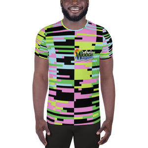 Neon Digital Athletic T-shirt
