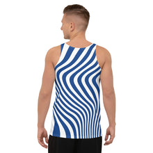 Load image into Gallery viewer, Blue Swirl Tank Top
