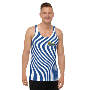 Blue Swirl Tank Top