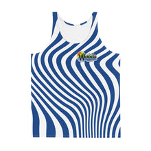 Load image into Gallery viewer, Blue Swirl Tank Top
