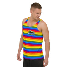 Load image into Gallery viewer, Unisex Rainbow Tank Top
