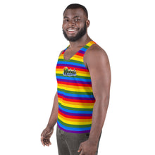 Load image into Gallery viewer, Unisex Rainbow Tank Top
