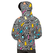 Load image into Gallery viewer, Neon Swirl Unisex Hoodie
