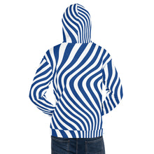 Load image into Gallery viewer, Blue Swirl Unisex Hoodie
