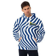 Load image into Gallery viewer, Blue Swirl Unisex Hoodie
