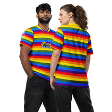 Load image into Gallery viewer, Team Pride unisex sports jersey
