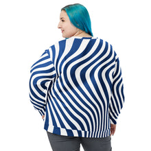 Load image into Gallery viewer, Blue Swirl Unisex Sweatshirt
