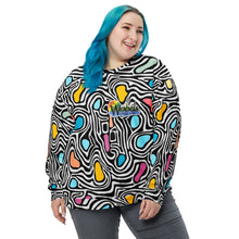 Load image into Gallery viewer, Neon Swirl Unisex Sweatshirt
