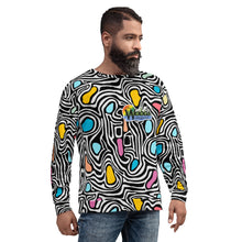 Load image into Gallery viewer, Neon Swirl Unisex Sweatshirt
