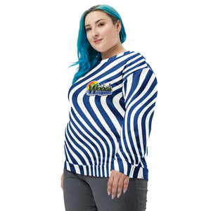 Blue Swirl Unisex Sweatshirt