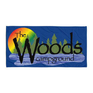 Wood Logo Towel